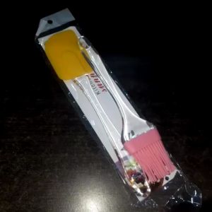 SPATULA SET KUAS SILICON 2PCS BESAR ANTI LELEH TAHAN PANAS