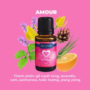 Tinh dầu Airomé Yankee Candle - Amour 15ml