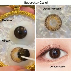 Superstar Carol softlens warna bulanan