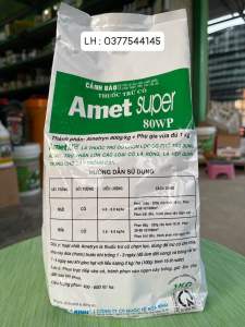 Thuốc trừ cỏ Amet super 80wp ( 1kg ) diệt cỏ