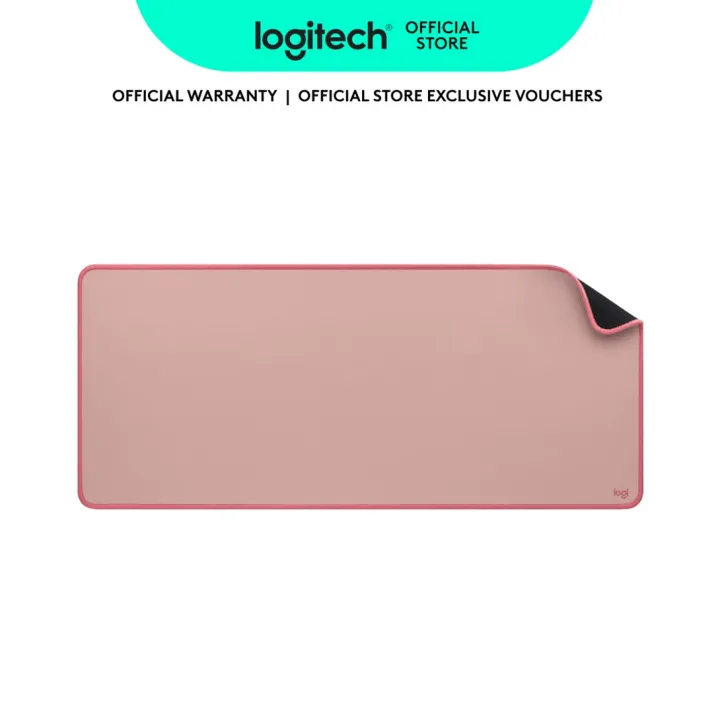 Logitech Desk Mat - Studio Series, Multifunctional Large Desk Pad, Extended Mouse Mat, Office Desk Protector with Anti-slip Base, Spill-resistant Durable Design