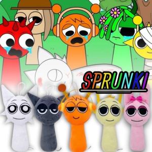 Sprunki Plush Toy Dolls Gift for Kids Home Decor Incredibox Sprunki Stuffed Toys Gift for Kids 20CM