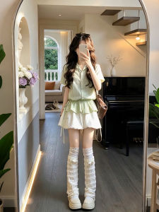 XUECAIQI | Elegant and Age-Reducing Korean Style Two-Piece Set
