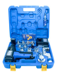 Flying Lithium Battery Casing Roller Vee-2 Electric Pipe Expander Refrigeration Air-Conditioner Pipe up Mouthparts Copper Pipe Pipe Expander Tube