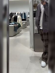 celana santai pria celana korea baggy pants Celana Tartan Pria celana panjang Kotak pria celana kulot korea celana panjang pria korean style celana gombrang pria celana pinggang karet celana pria keren celana longgar pria straight pants baggy