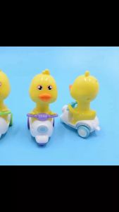 Mainan Anak Bayi Press Duck Vespa Bebek Tekan Bisa Jalan Koleksi