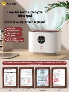 Máy Lọc Không Khí NOCCLILI A3-0811 Dùng Trong Phòng Ngủ Máy Làm Ẩm Máy Tiêu Diệt Vi Khuẩn Máy Loại Bỏ Axit Formaldehd Tích Hợp Sử Dụng USB