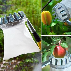 Metal Fruit Picker Orchard High Tree Orange Catcher Gardening Detachable Washable Collector Picking Replacement