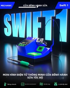 Trạm Hàn Kỹ Thuật Số MECHANIC Swift 1 Với Khả Năng Làm Nóng Nhanh Và Kiểm Soát Nhiệt Độ Chính Xác Để Sửa Chữa PCB - Hỗ Trợ C210/C245/C115