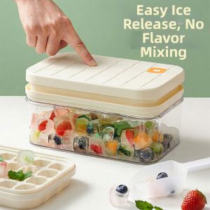 HANXIAO | Easy-Release Home Ice Cube Tray