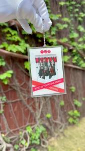 BILIBILI | Túi Đựng Thẻ BT/S Có Dây Đeo Hạt Cườm Móc Treo Thẻ Phụ Kiện Cao Cấp Dành Cho Fan K-pop ARMY Phụ Kiện Anime