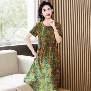 ZIYINGCHA | High-end Summer Floral Dress