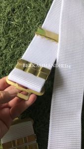 KOPEL PDH RIM PM PROVOS KOPEL IKAT PINGGANG PUTIH