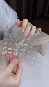 Stiker Kuku Flashing Strip & Aksesoris Nail Art: Desain Kuku Unik