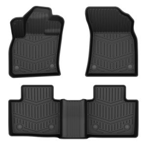 QUEES | Full TPE Car Floor Mat Rear Trunk Mat