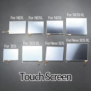 1Piece Glass Touch Screen Lens Digitizer Display Panel Replacement For NDS  NDSL NDSi XL LL For  3DS XL New 3DS XL LL