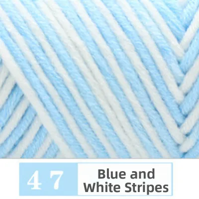 Milk Cotton Soft Knitting Yarn 8 Strands