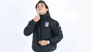 Jaket PERSITA Jumbo | Jaket Sport Parasut Semi WF Bisa Custom