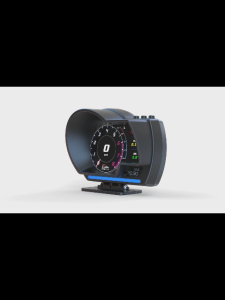 P6 PLUS OBD+GPS Dual System Head Up Display Car HUD Gauge Digital Obd2 Meter Car Speedometer Water&Oil Temp RPM Meter OBD2 Smart Gauge GPS Speedometer