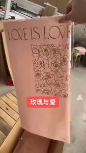 Isi 20 LEMBAR Flower Wrapping Paper Valantine Kertas Buket0 Bunga Wisuda Anniversary Romantis Cellophane Valantine Kertas Kado Bouquet KB039