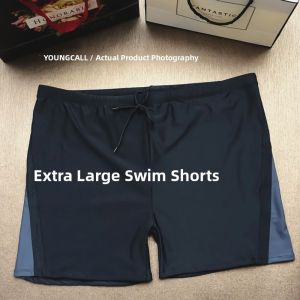 Extra Large Surfing Swimming Suit Casual Loose Mens Swimwear Short Sleeve Belly Covering Top plus Size Nylon Sportswear
