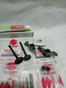 Platuk Klep + Klep Set Free Lem Suzuki Spin 125 / Hayate / SkyWave / SkyDrive 125cc
