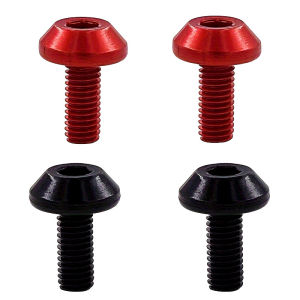 4Pcs Bike Water Bottle Cage Bolt Bike Accessories Bicycle Rack Screw Bracket Mountain Cycling Bike Screw Kettle Holder Screw