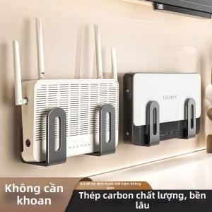 Wall Mounted Plug and Cable Organizer