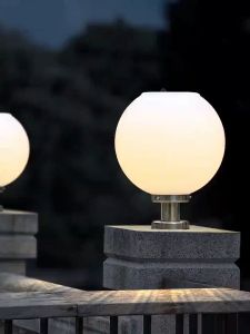 【BUY 1 TAKE 1】 Solar Light Gate Pillar Lights LED Outdoor Waterproof IP67 Wall Lamp Warm White 3 Color Fence Post Garden lights Terrace Decorative High Brightness Courtyard Headlight Automatic Sensor durable environment protection COD 30 year warranty