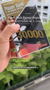 Pineng PN-769PD PD20W + 22.5W 30000mAh Powerbank Fast Charging Pineng Powerbank Pineng Powerbank