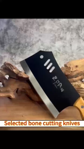 INXX Kitchen Knife Stainless Chopping Knife 300g Bone Cuttingand Meat Knife Japanese Knife Handmade Forged