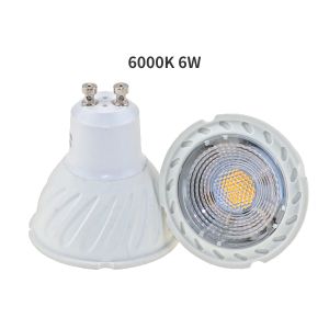 JOYINLED 1/10 Pcs GU10 LED Light Bulb Replacement for Recessed Track Lighting Non Dimmable 6500K/3000K 6W Spotlight 220V
