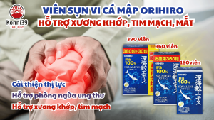 VIÊN SỤN VI CÁ MẬP ORIHIRO NHẬT BẢN