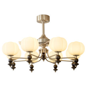 FANCY LAMP CLUB | Vintage French Bauhaus Style Eye Protection Living Room Fan Light