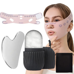 4/1Pcs Facial Beauty Massage and Lifting Care Tool Set Lifting V Line Shaper Chin Cheek Lift Up Beauty Set Facial Massage Tools