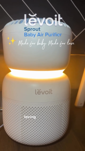 【GRAND LAUNCH】Levoit Sprout Baby Air Purifier | Soothing White Noise | Warm Night Light | H13A TRUE HEPA Filter