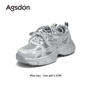 Agsdon | Giày Bố Nữ Thoáng Khí Đế Dày Nhẹ