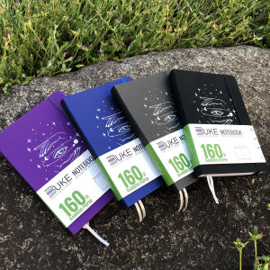 BUKE Bujo A5 Size Bullet Dotted Notebook Sketchbook 160gsm Bamboo Paper 160 DOT-GRID Pages