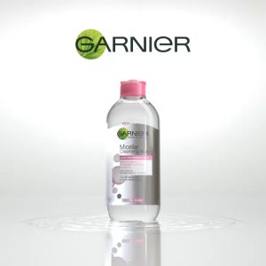 PAKET Skincare Garnier Sakura Glow Hyaluron Face Wash 100ml + Garnier Micellar Cleansing Water Pink 125ml