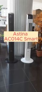 พัดลมทาวเวอร์ รุ่นใหม่ ASTINA AC014C SMART ฐานแข็งแรง เสียงเงียบ ลมแรง มีฟังก์ชั่นSmart ตรวจจับอุณหภูมิห้อง หน้าจอแบบสัมผัส และ รีโมท