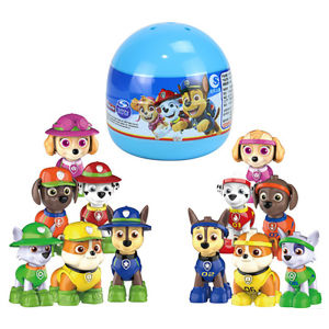 Paw Patrol Surprise ของเล่นไข่ Action Figure Jungle Series All-Star Series สุนัขกู้ภัยบล็อกอาคาร Patrulla Canina เด็กของขวัญ