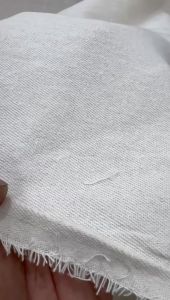 Kain Kanvas Twill Cap Kelinci Greige Grey Canvas Tetoron Katun Polyester 10 Oz
