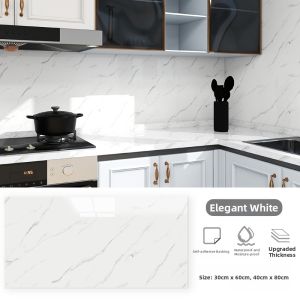 Self-Adhesive Waterproof Moisture-Proof Wallpaper for Kitchen and Bathroom