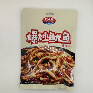 Spicy Flavor Stir-Fried Squid 60g*4 Bags Dry Pot Seafood Snacks Chengdu Local Specialties Barbecue Iron Plate Squid Treats