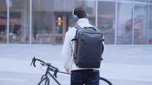 Mark Ryden MR9907KR Tas Backpack Laptop 17 Expandable USB Travel