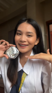 Ashley Shine Setting Powder Cake Oil Control Powder Matte 24H Long lasting AS8184