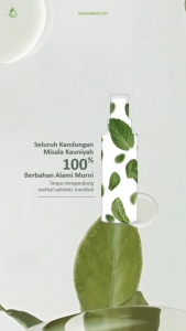 ORIGINAL Kauniyah Misala Ummu Balqis Minyak Gosok Pijat Urut Pereda Masuk Angin Kembung Sakit Kepala