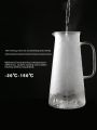 Large Capacity Glass Water Bottle Explosion Proof Heat Resistant Tea Maker Duckbill Cold Water Pot for Home Use Fresh Style Japanese Design. 