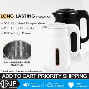Electric Kettle Insulation Electric Water Heater High Power Fast Boiling Stainless Steel