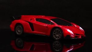 （penghantaran 24 jam）Remote Control Car 1/24 RC Police Car Electric Cop Car Toys for Kids Boys Gifts